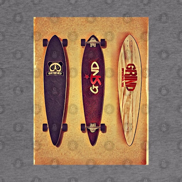 Grind Long Boards by Digz